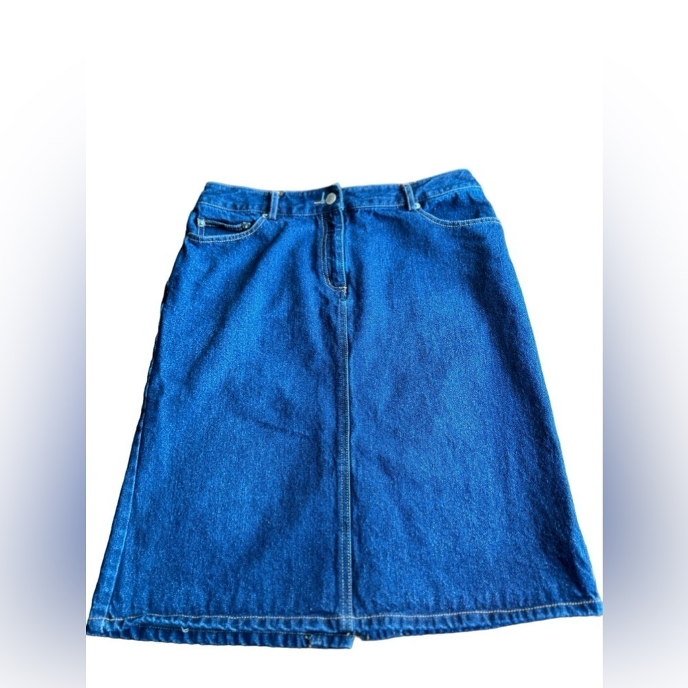 Isaac‎ Mizrahi jean skirt size 8